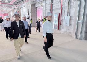 机电收官转场装饰 松江临云万豪酒店攻坚四季度